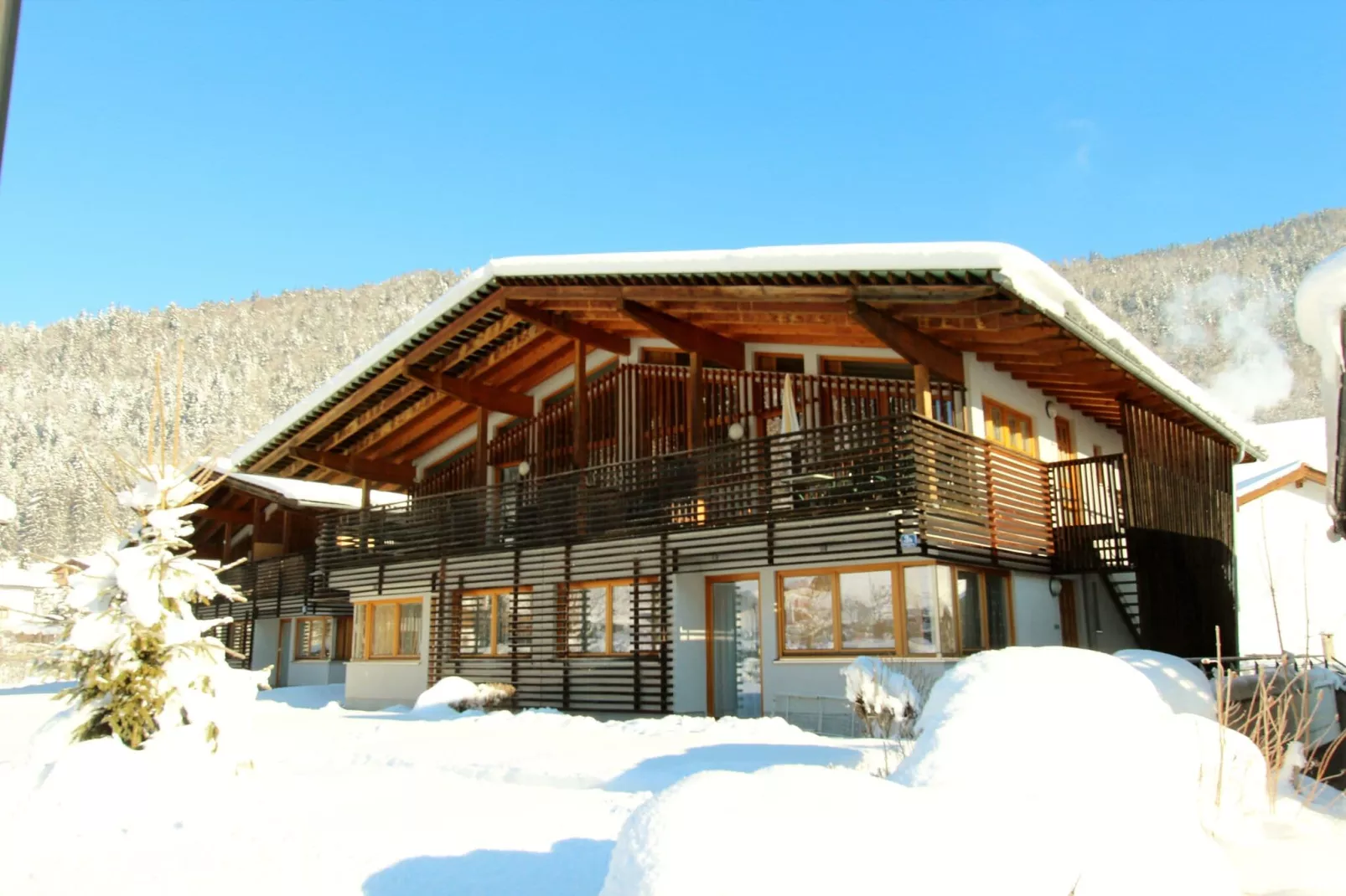 Apartment Hüttenzauber-Außenbereich Winter