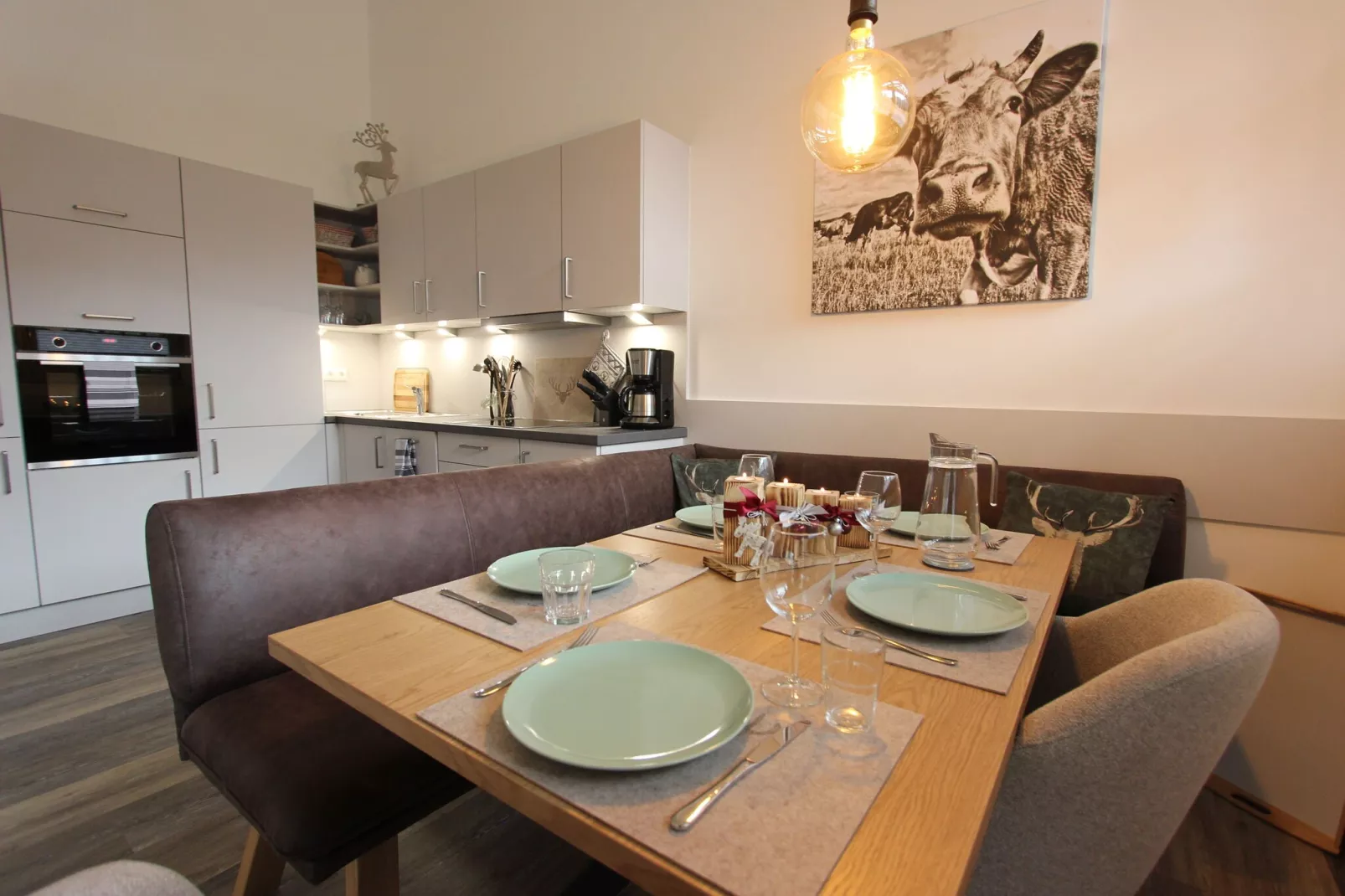 Apartment Hüttenzauber-Esszimmer