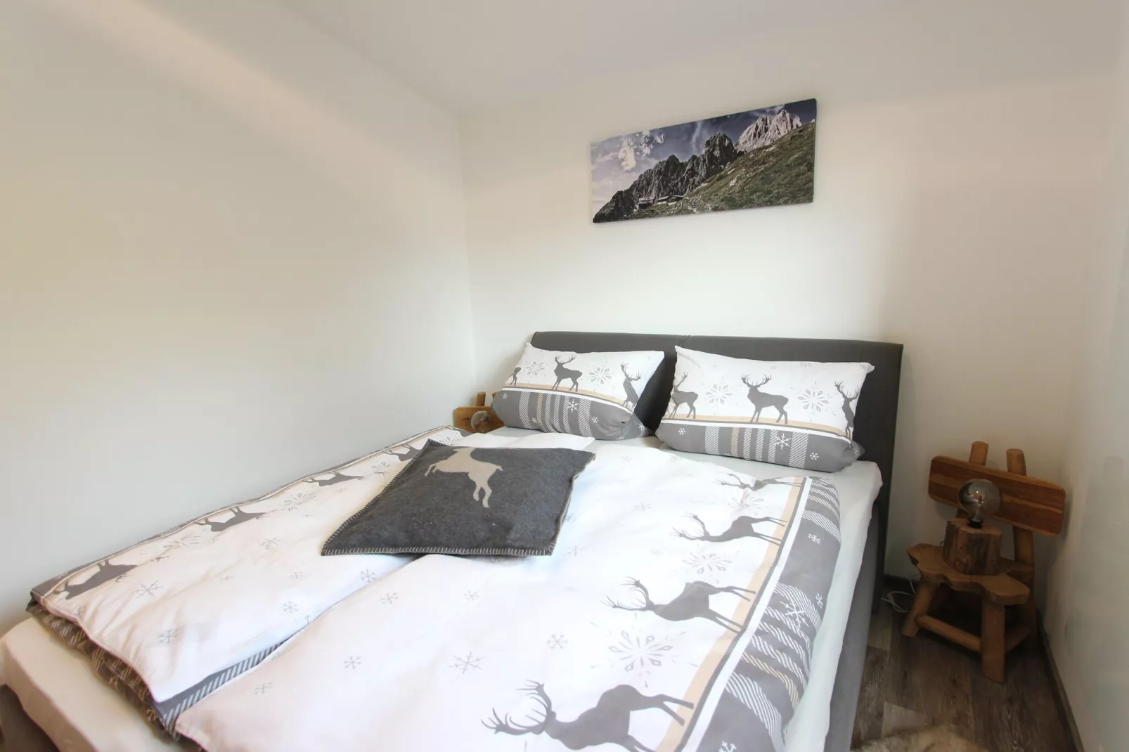 Apartment Hüttenzauber-Schlafzimmer