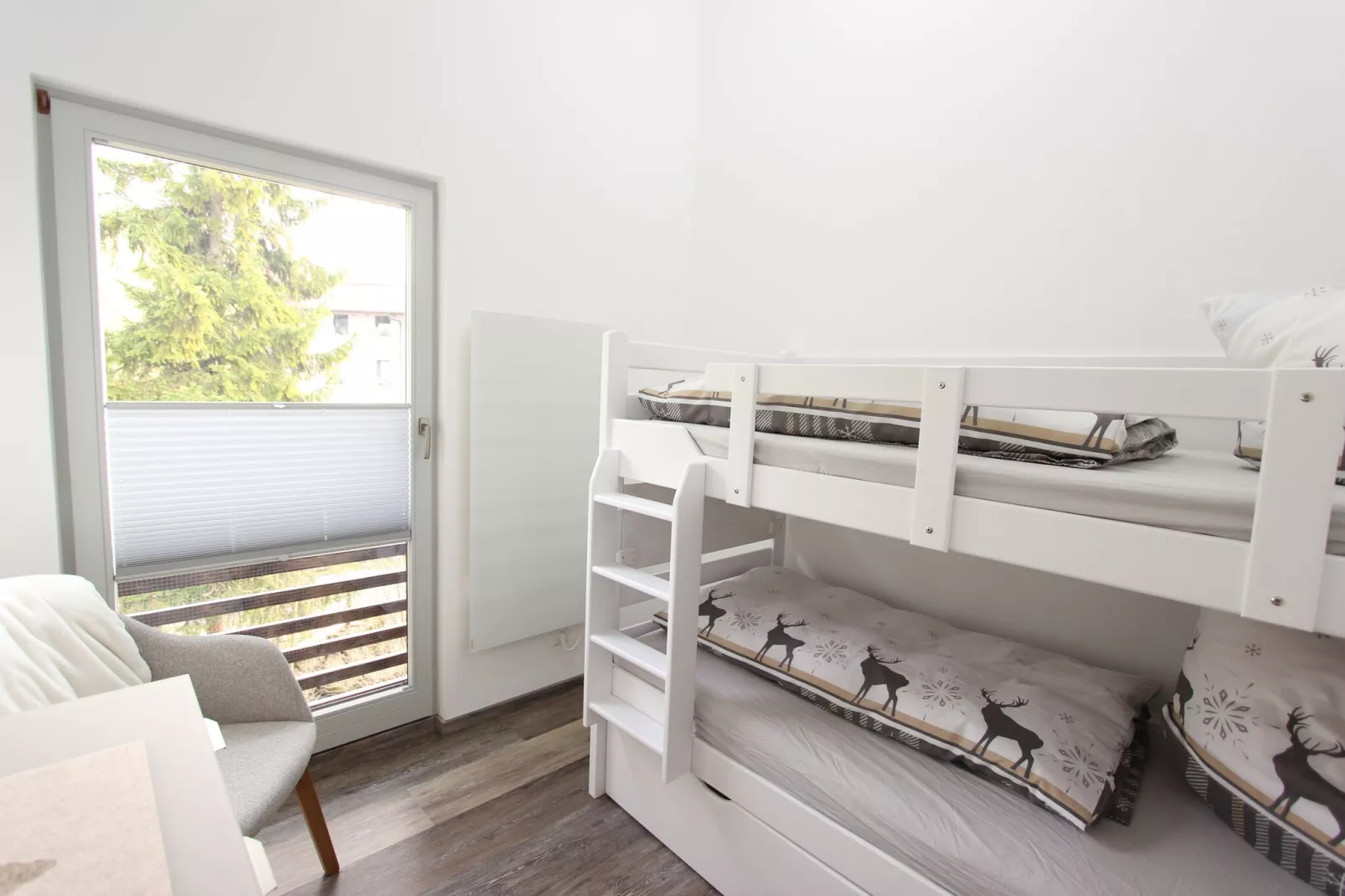 Apartment Hüttenzauber-Schlafzimmer