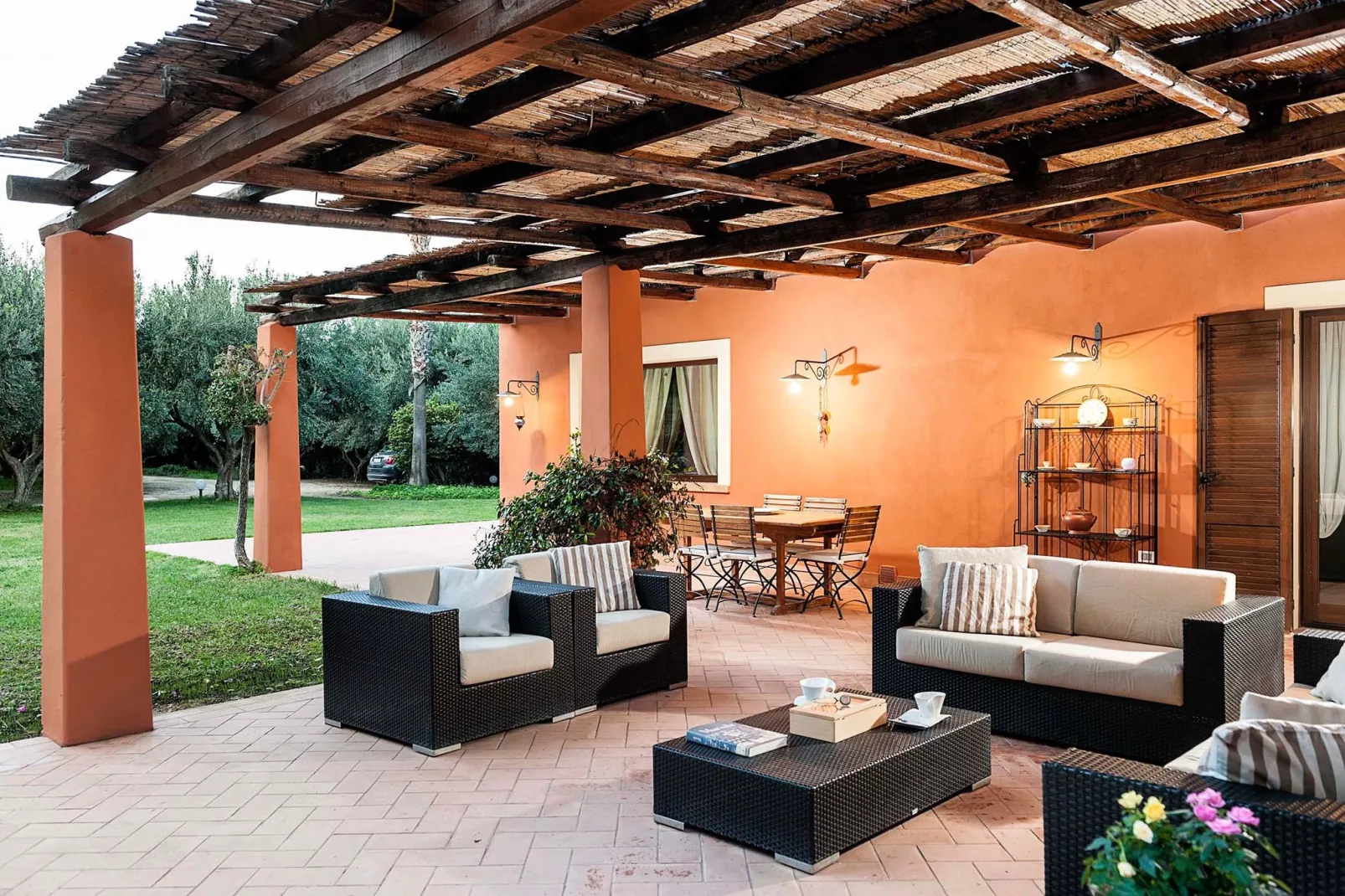 Villa Arangea Dieci-Gardens summer