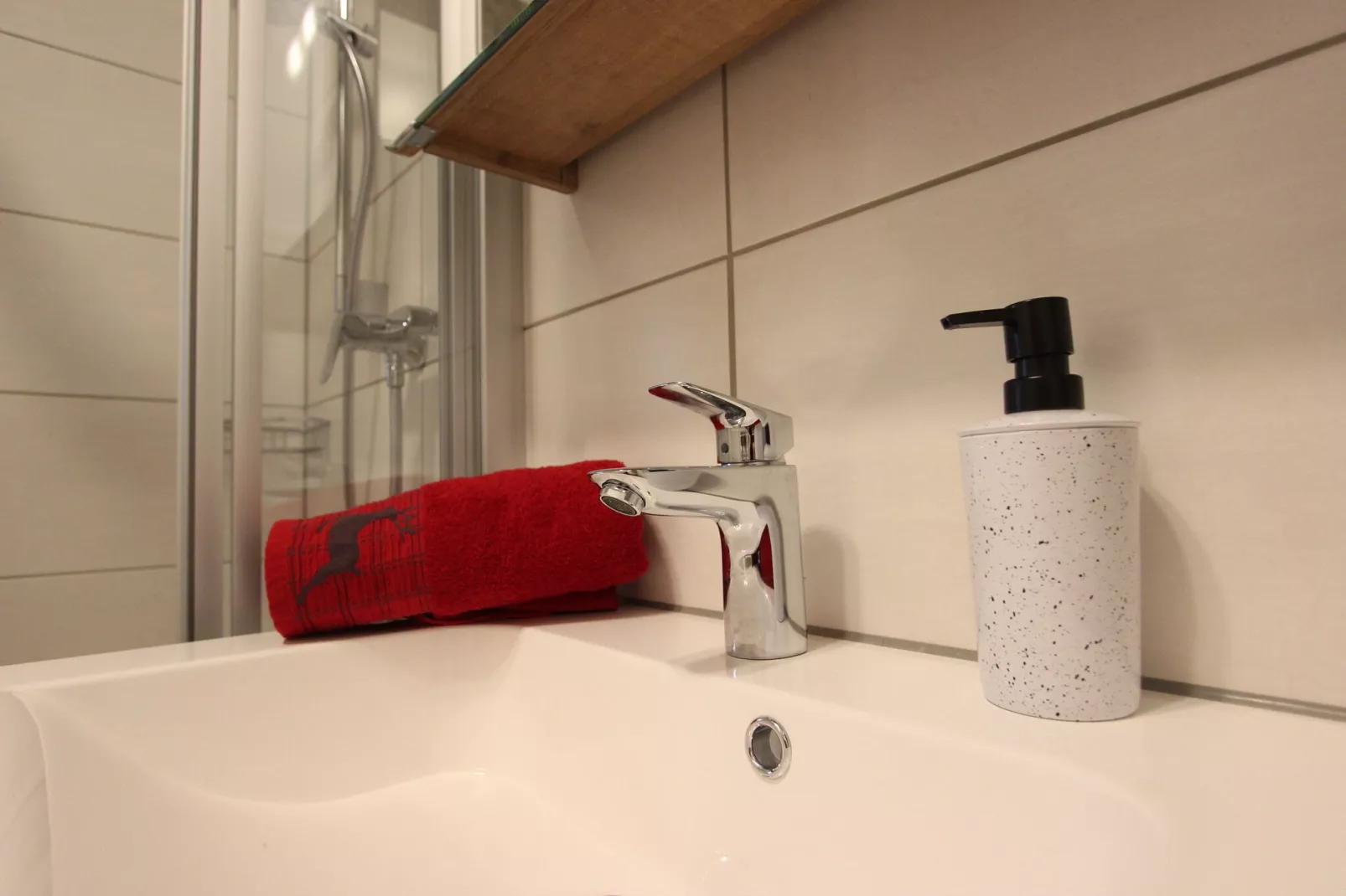 Apartment Hüttenzauber-Badezimmer