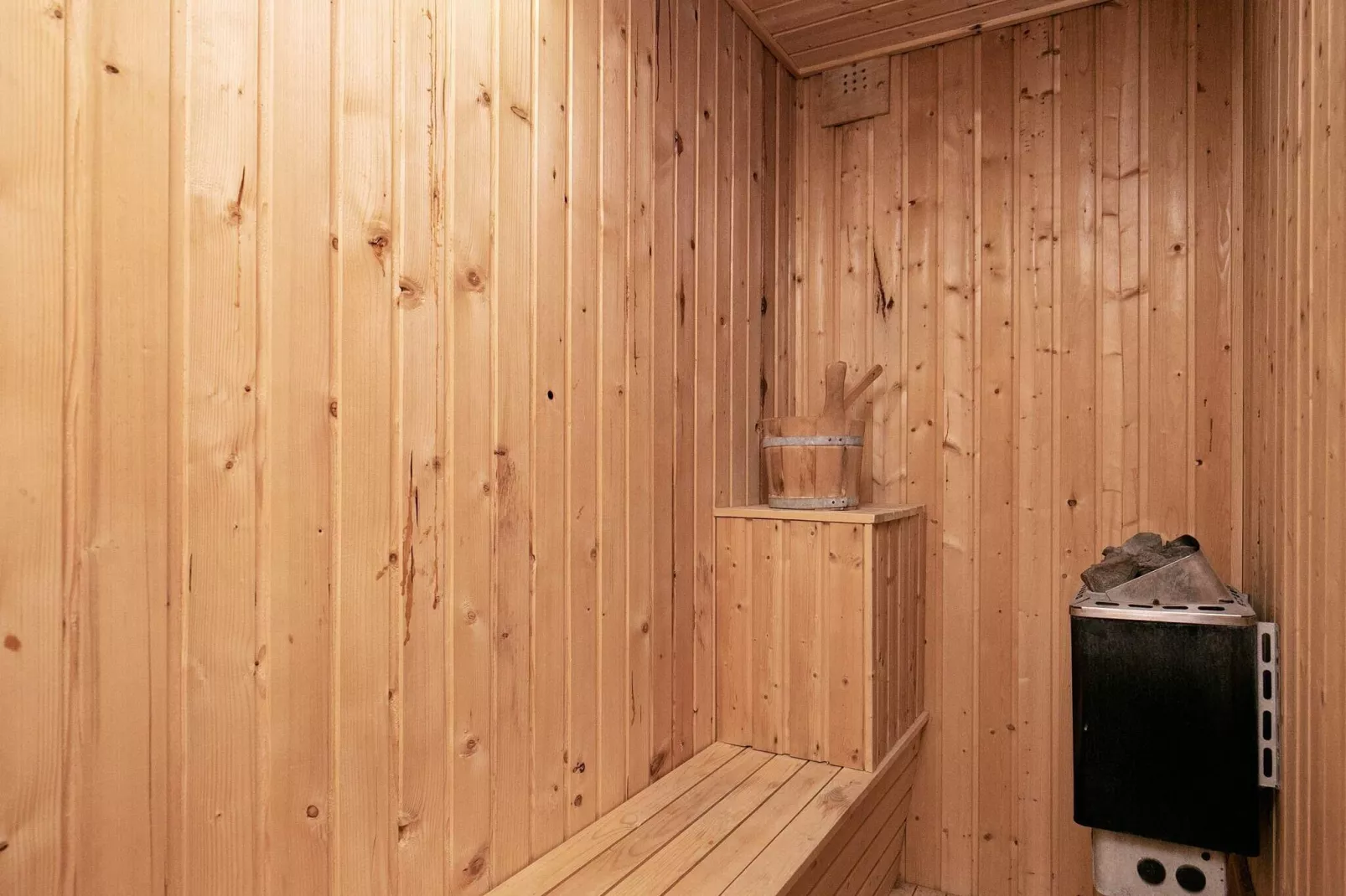 Maison de vacances pour 8 a Hals-Sauna