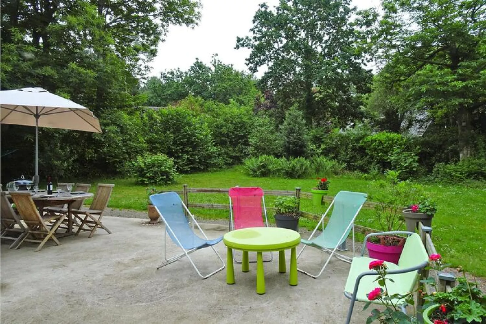 Holiday home Moëlan-sur-Mer-Gardens summer