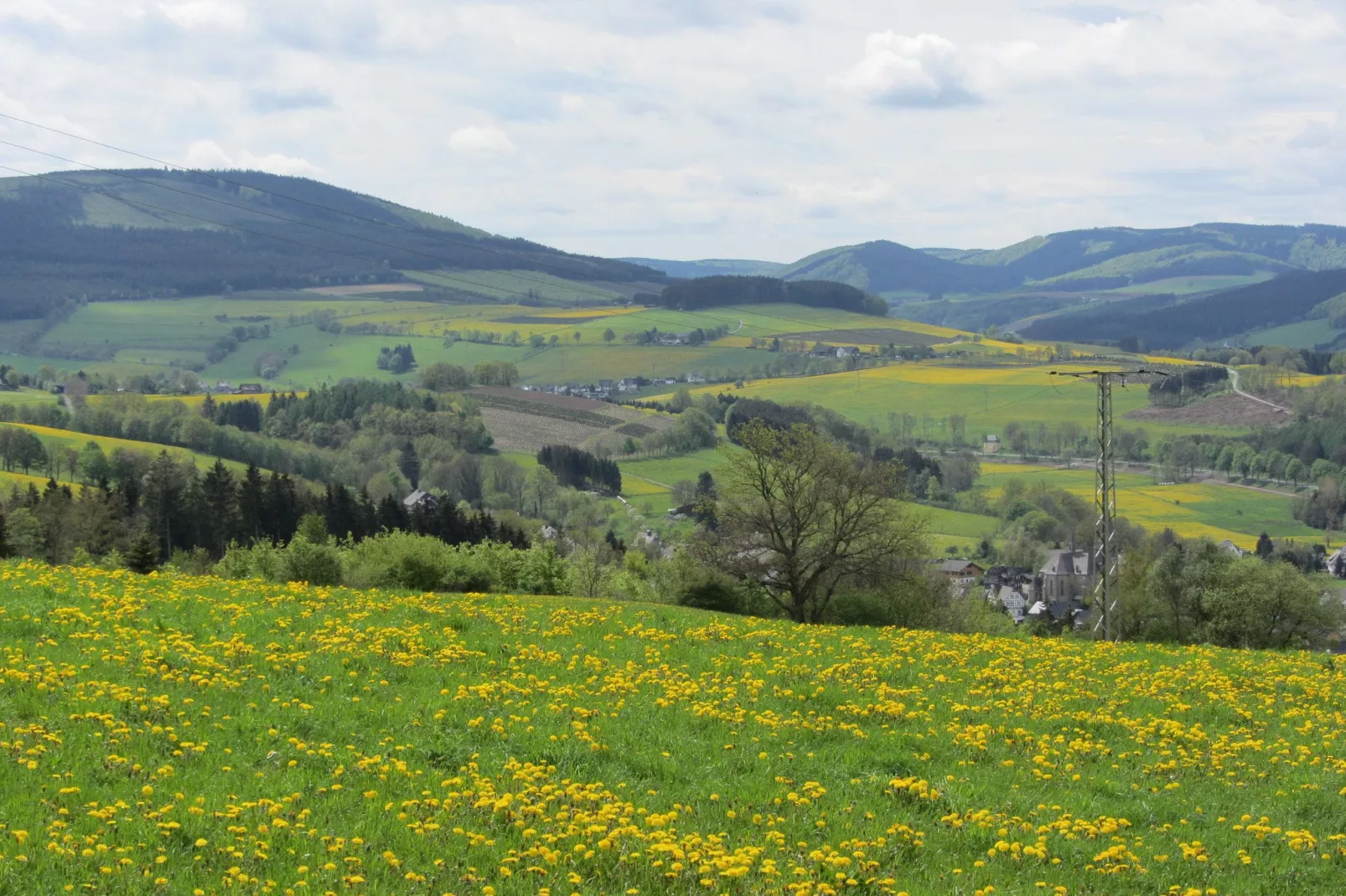Küstelberg-Gebiete Sommer 5 km