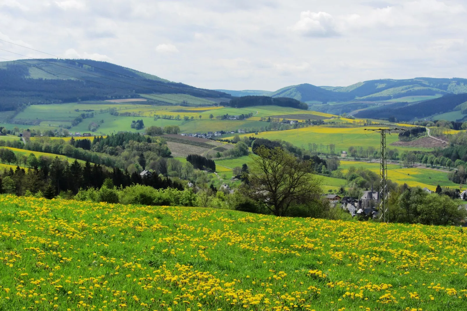 Küstelberg-Gebiete Sommer 5 km