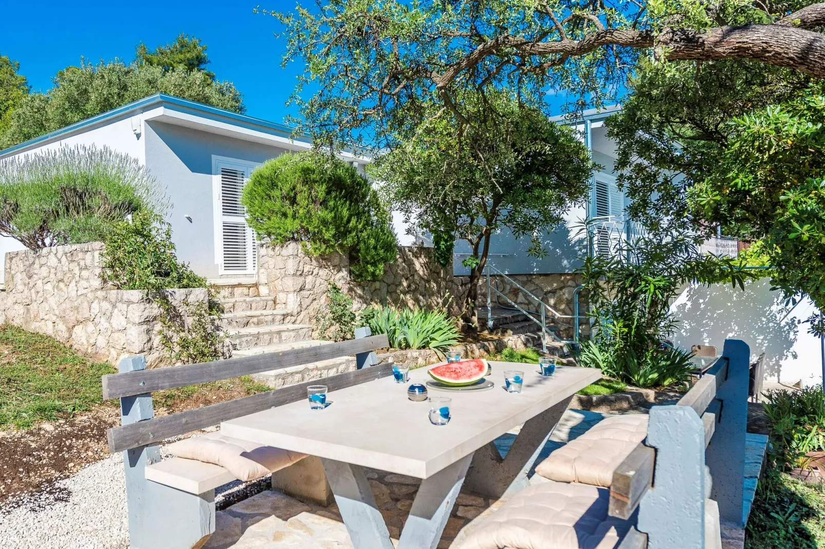 Villa Maslenica-Exterior summer