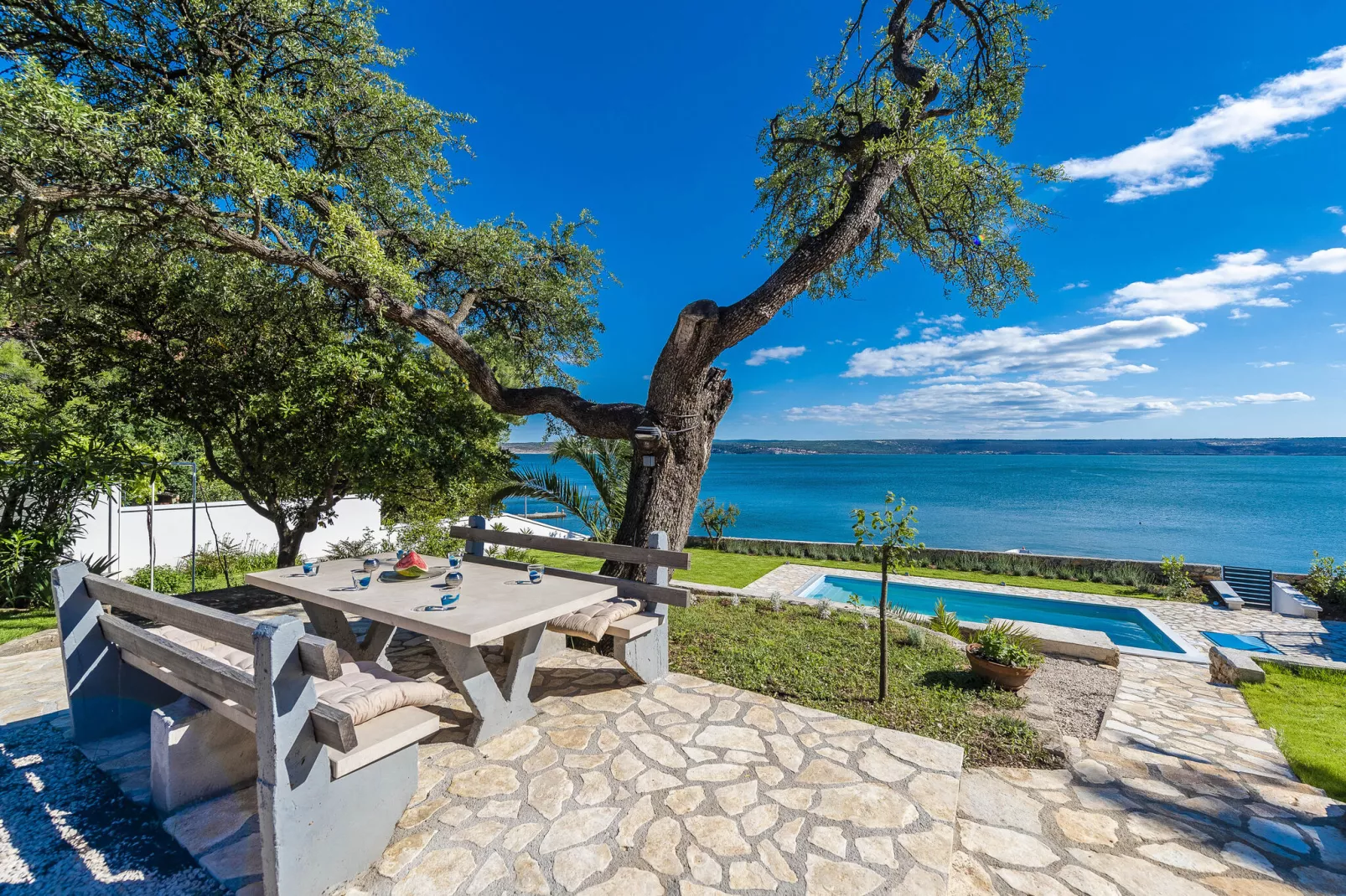 Villa Maslenica-Terrace balcony