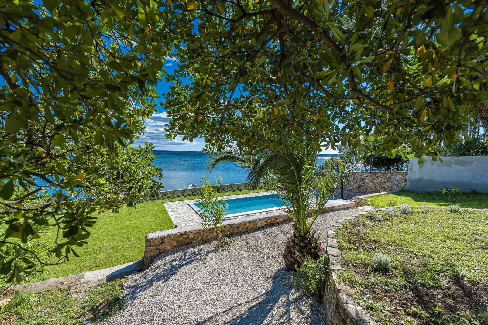 Villa Maslenica-Gardens summer