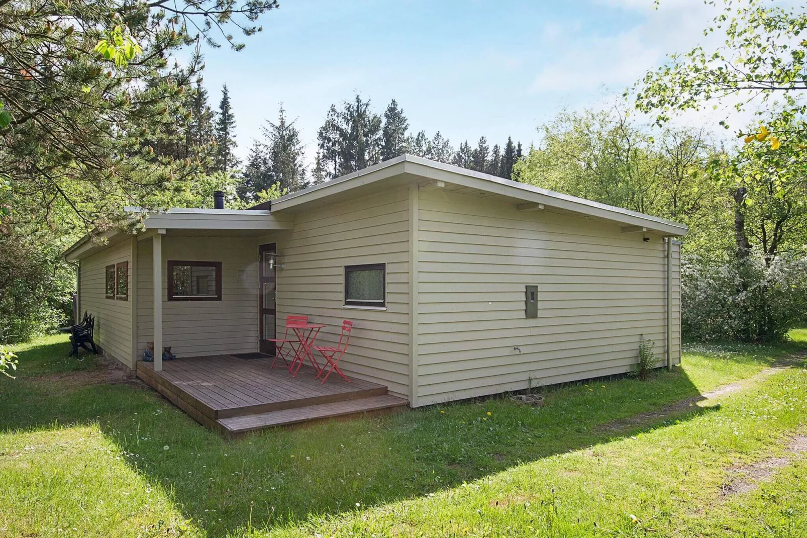 6 person holiday home in Bording-Outdoor