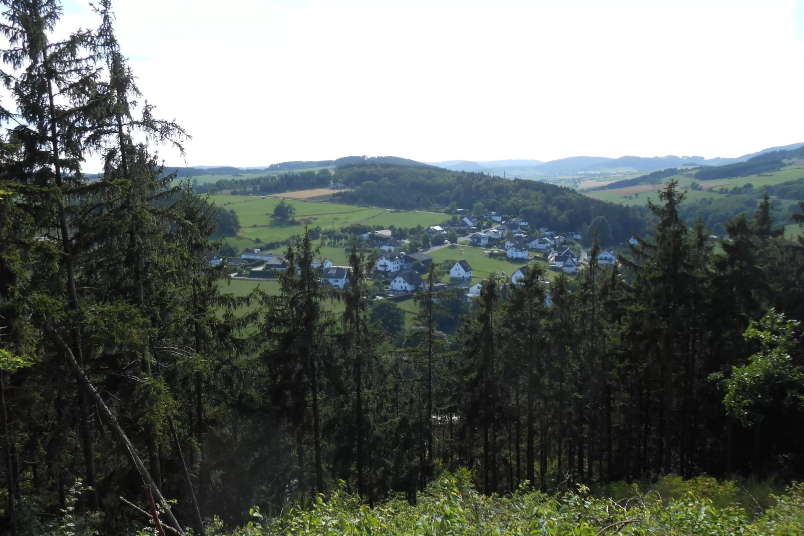 Im Sauerland-Areas summer 1km