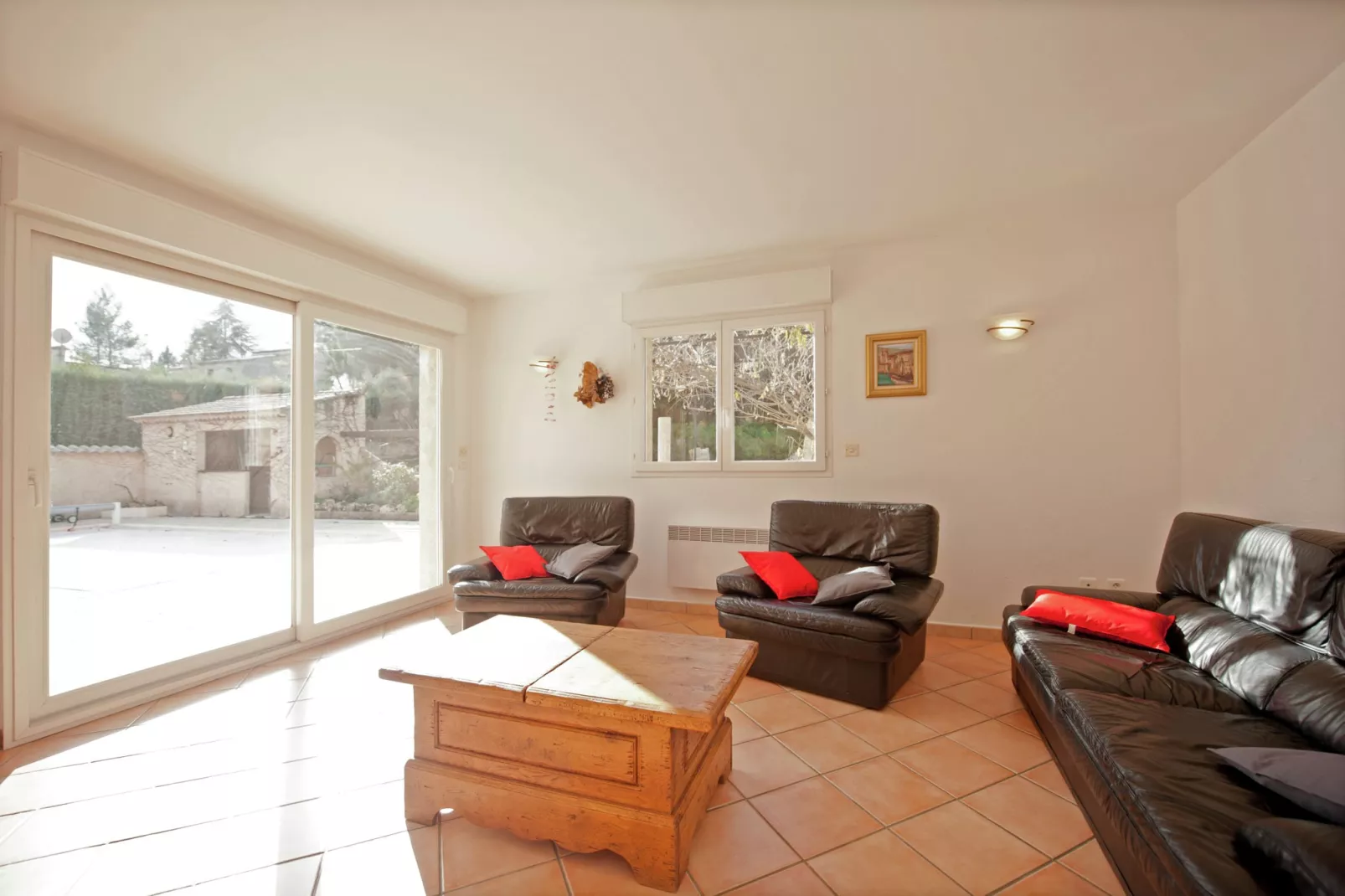 Mas du Puits-Living room