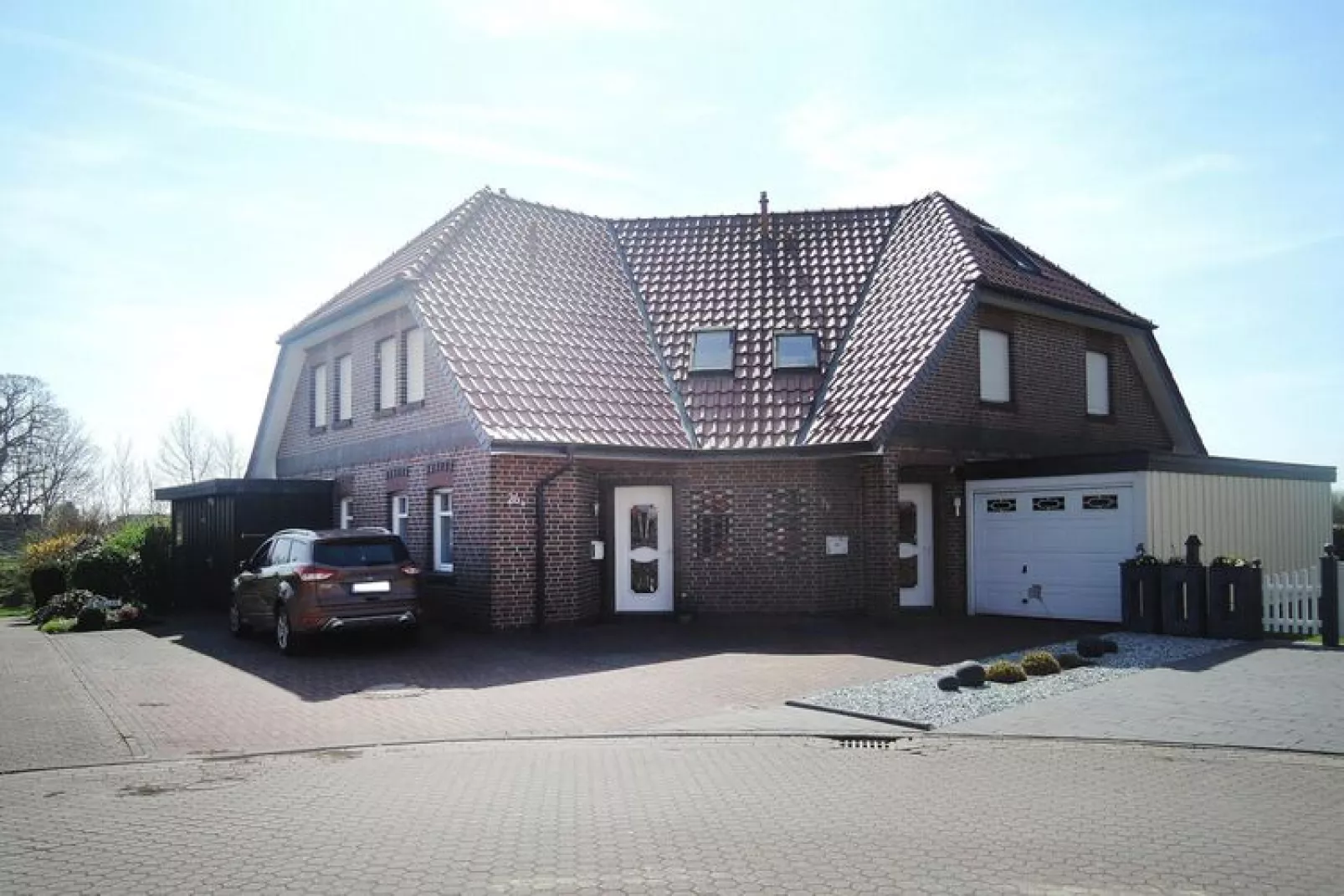 Ferienwohnung Fedderwardersiel-Exterior summer