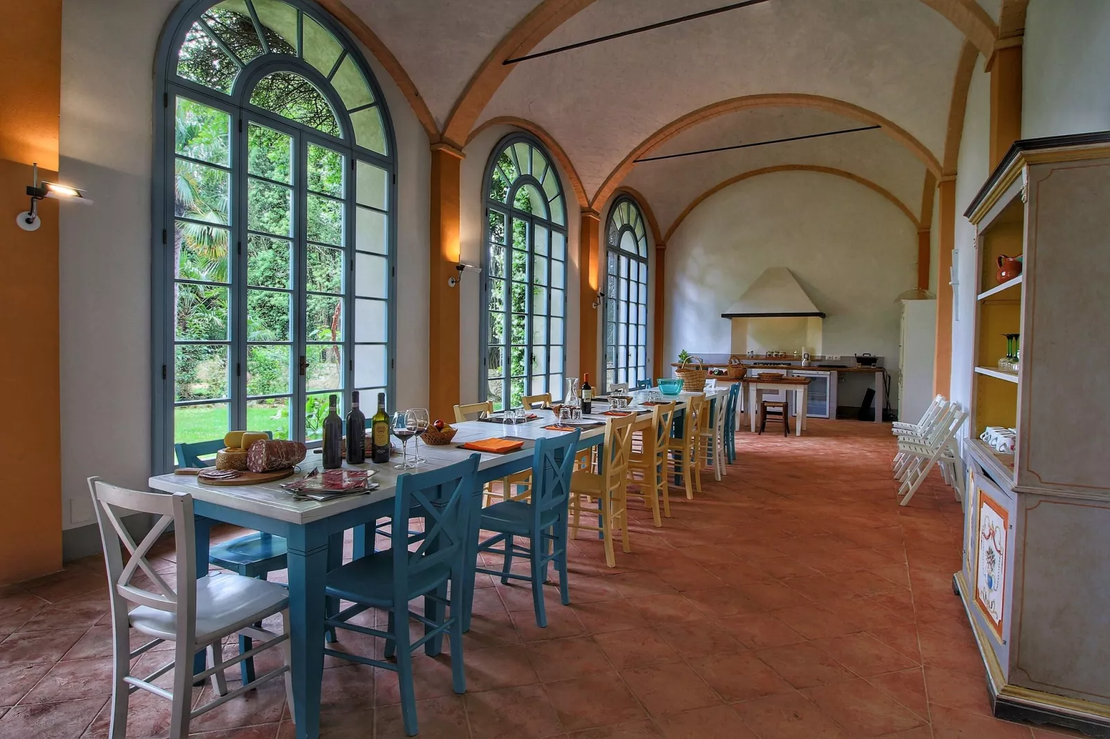 Villa Limonaia-Esszimmer