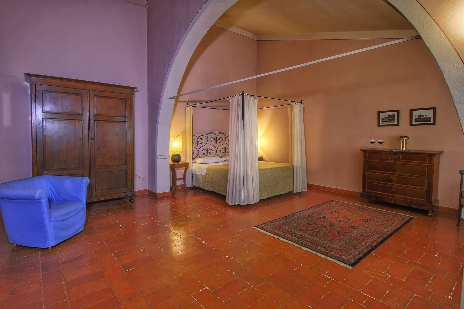 Villa Limonaia-Schlafzimmer
