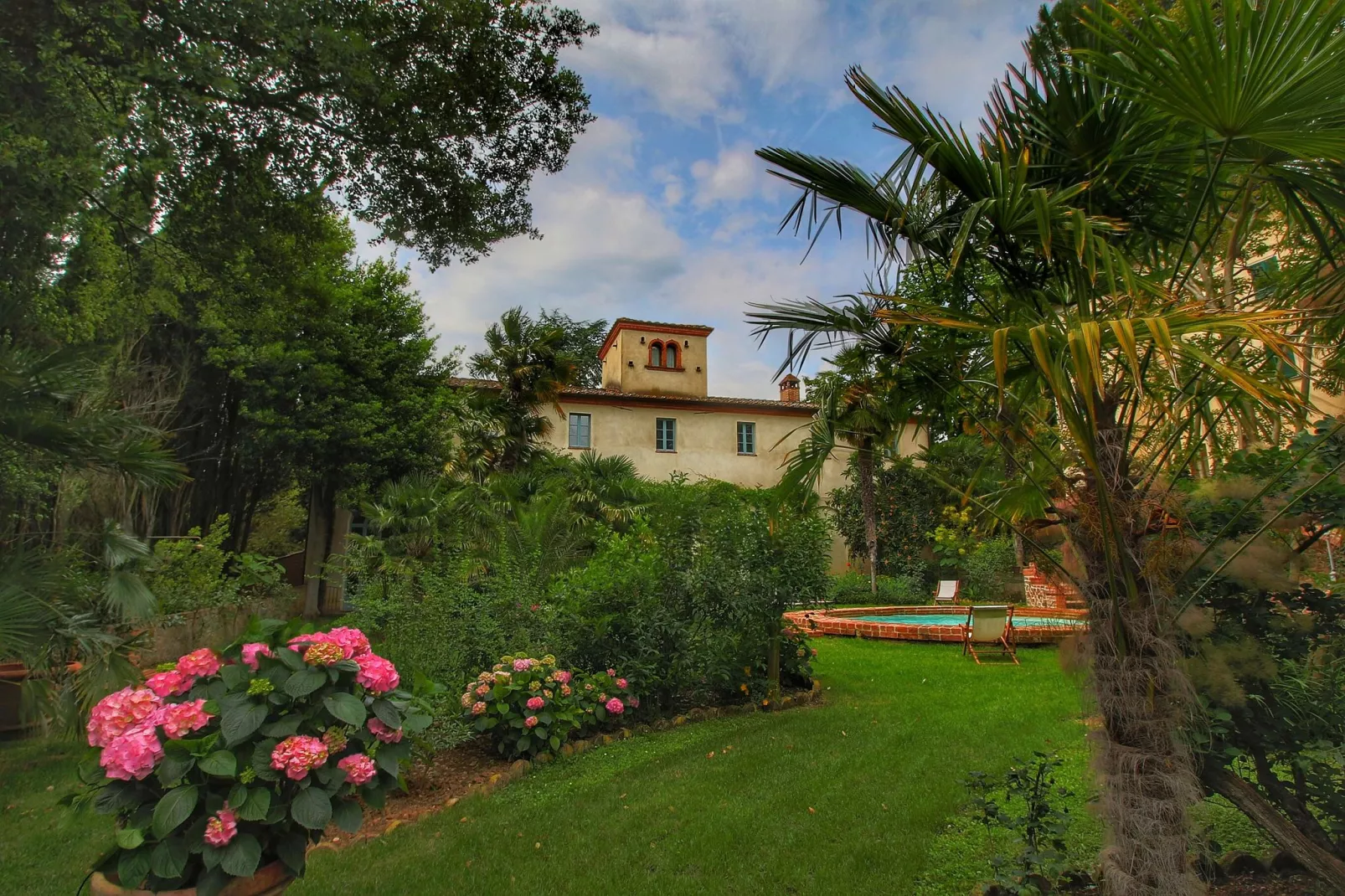 Villa Limonaia-Gärten Sommer