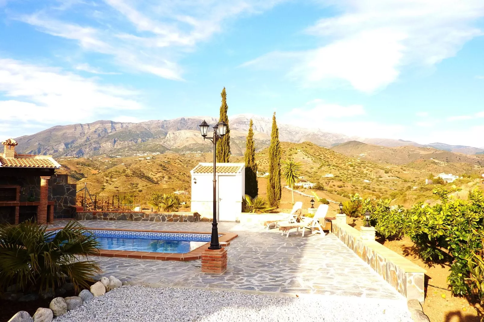 Casa El Cerro-Vue d'été