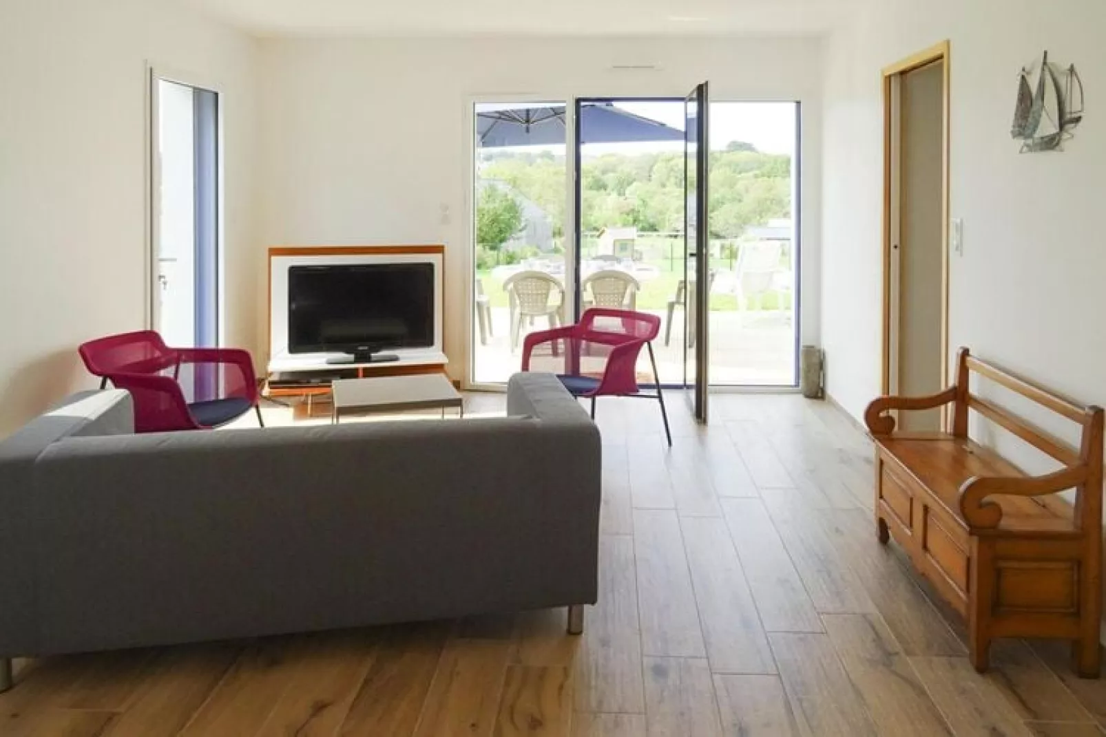 Holiday home Morgat-Living room