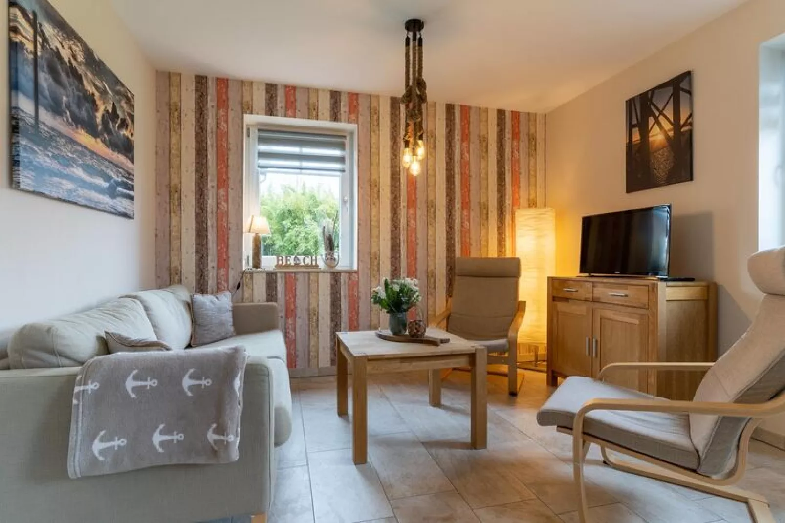 Doppelhaushälfte Op de Geest St Peter-Ording-Living room