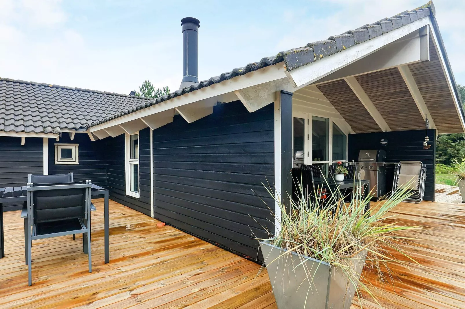 9 Personen Ferienhaus in Løkken-Aussicht