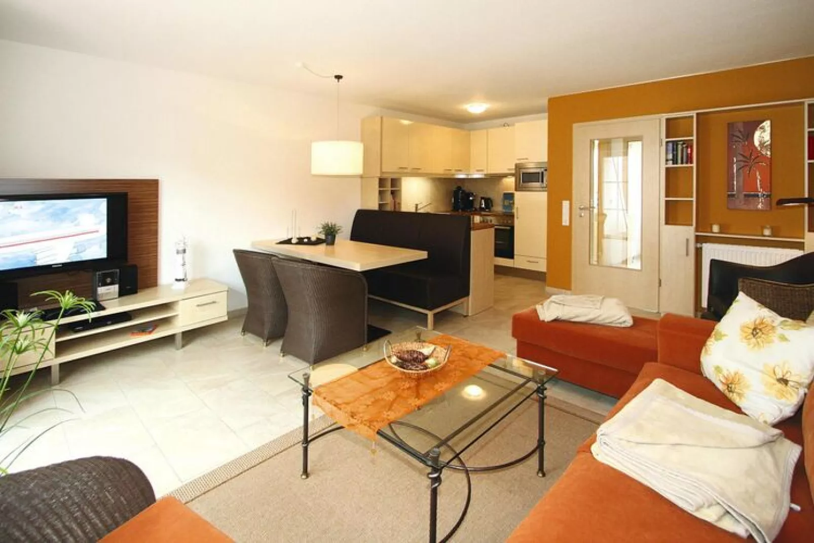 3-Raum-Appartement ca 50qm Typ F-Living room
