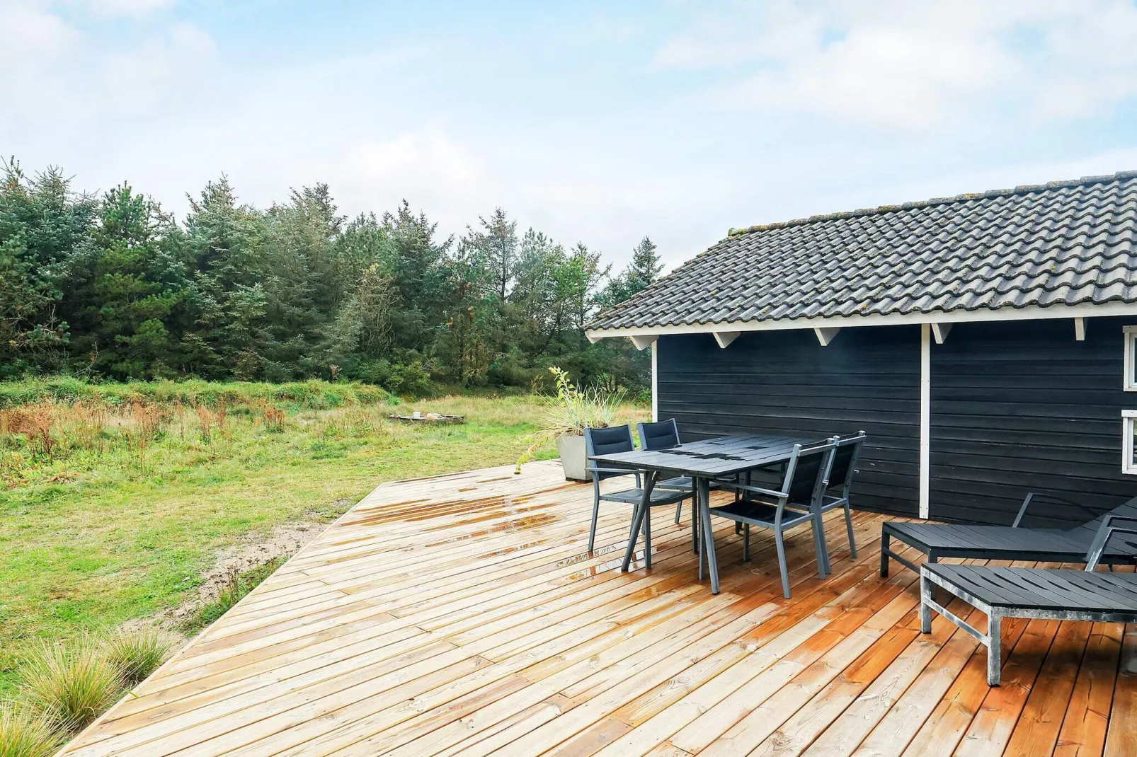 9 Personen Ferienhaus in Løkken-Aussicht