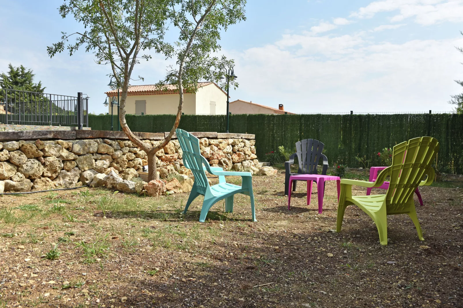Villa Isclawa-Gardens summer