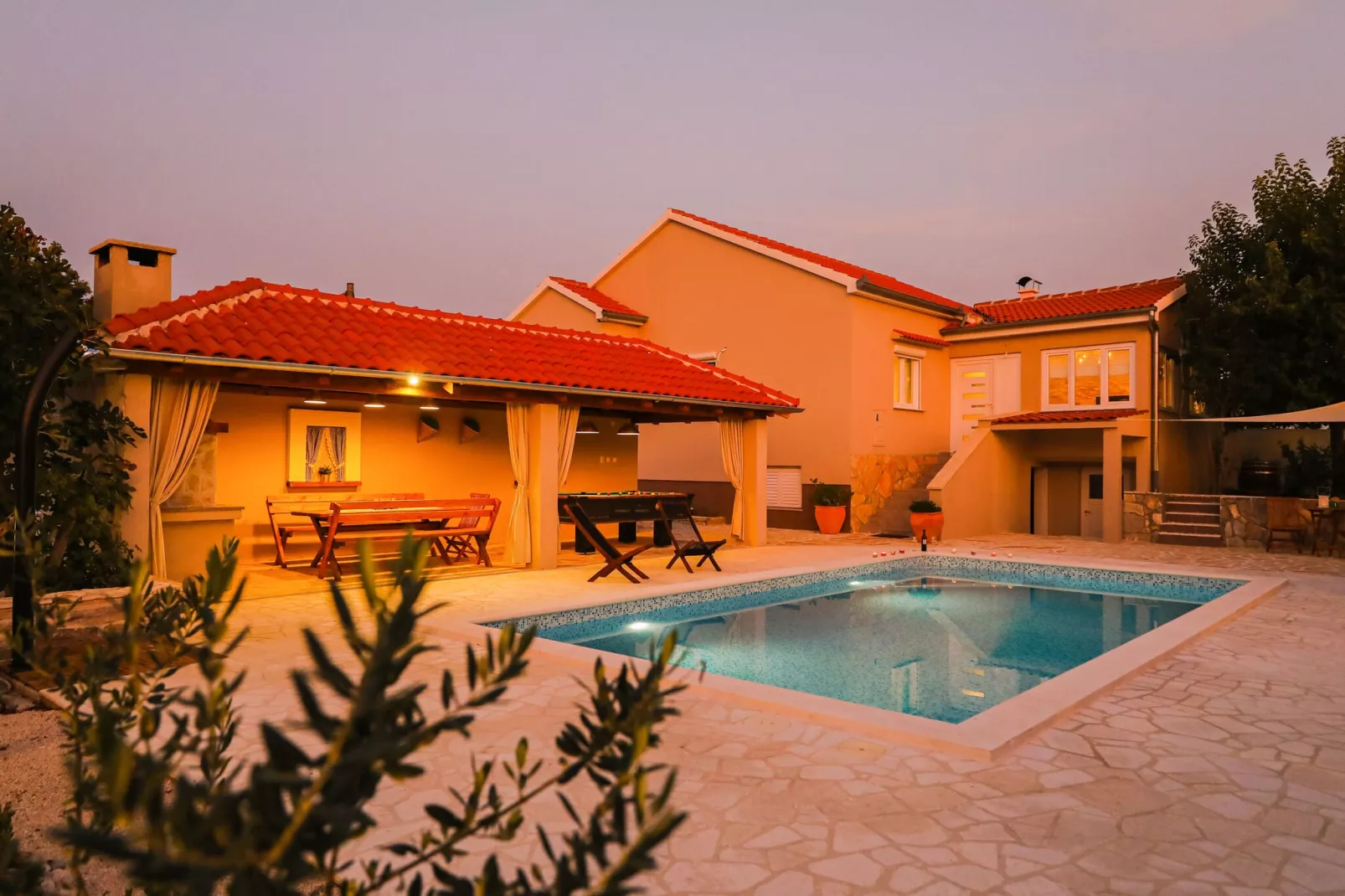 Vila Barka-Exterior summer