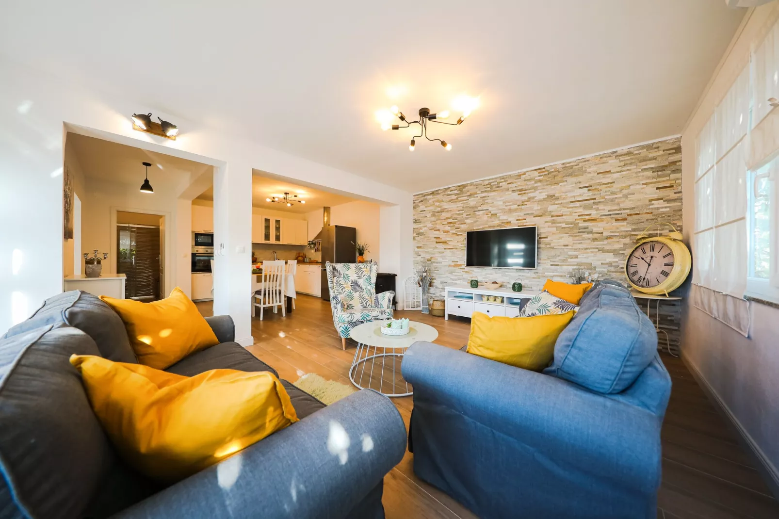 Vila Barka-Living room