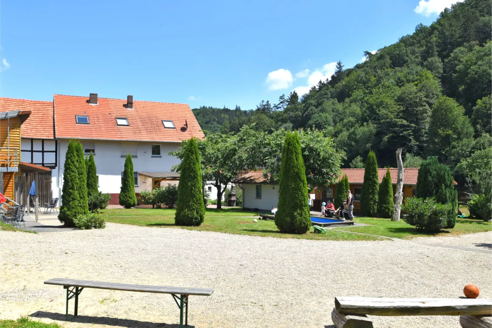 Am Ferienbauernhof - FW 7-Gardens summer