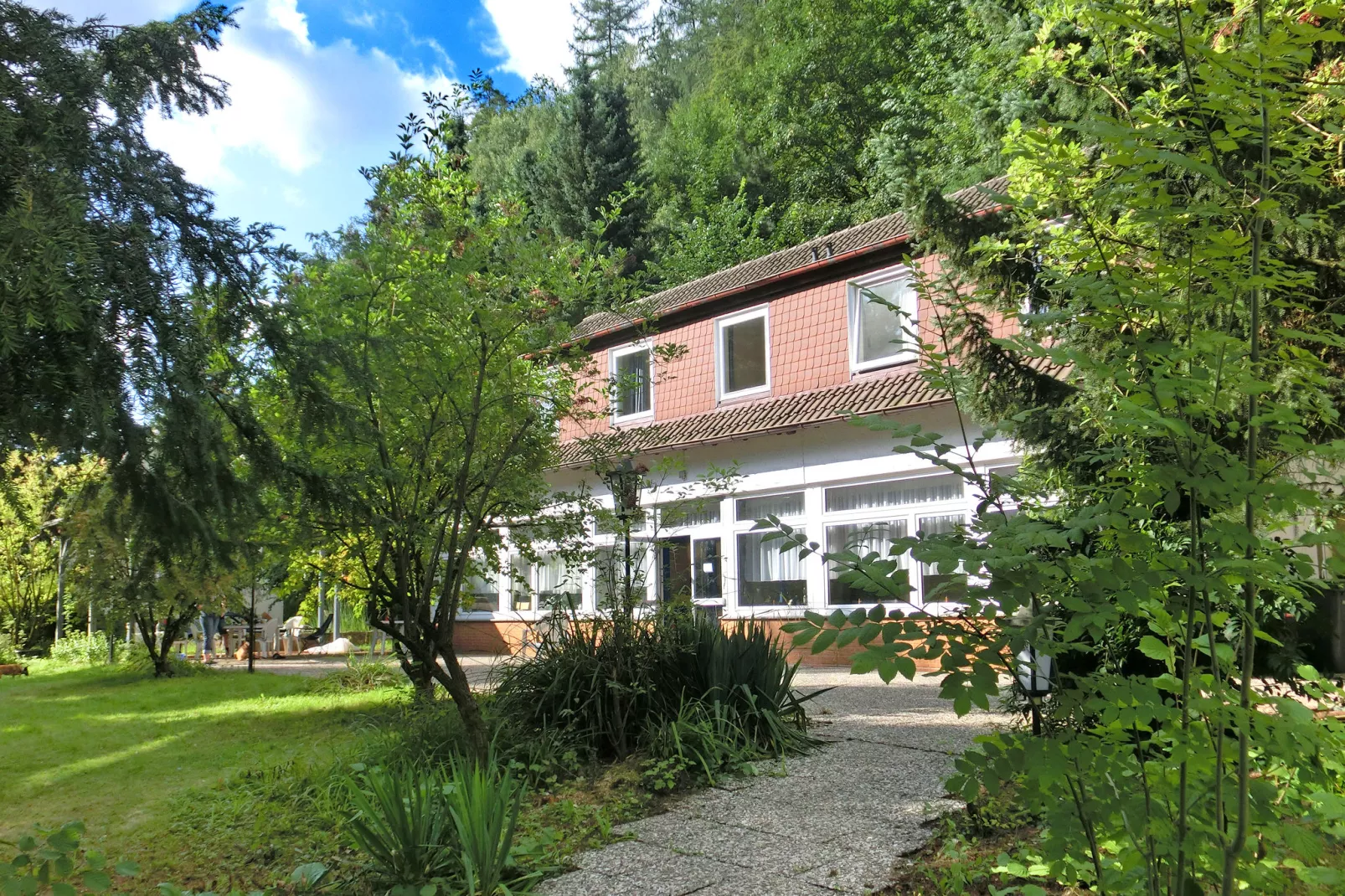 Landhaus Friedensthal-Außenbereich Sommer