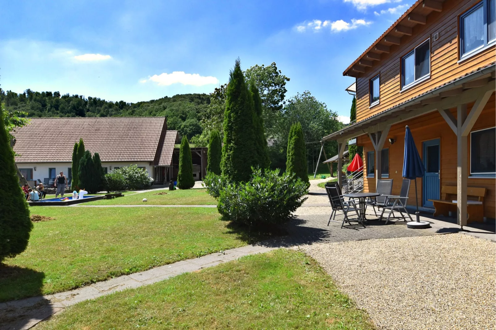 Am Ferienbauernhof - FW 7-Gardens summer