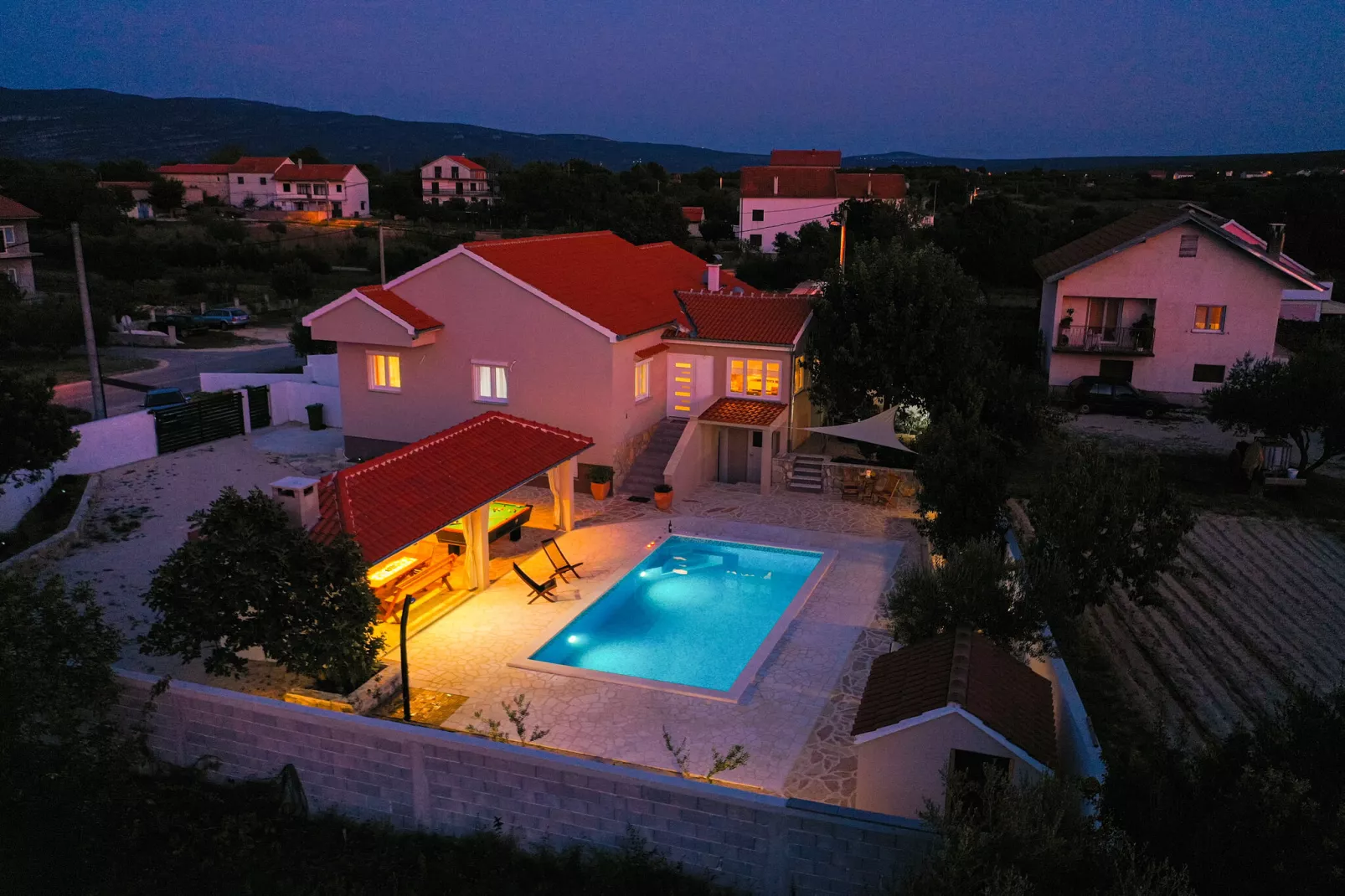 Vila Barka-View summer