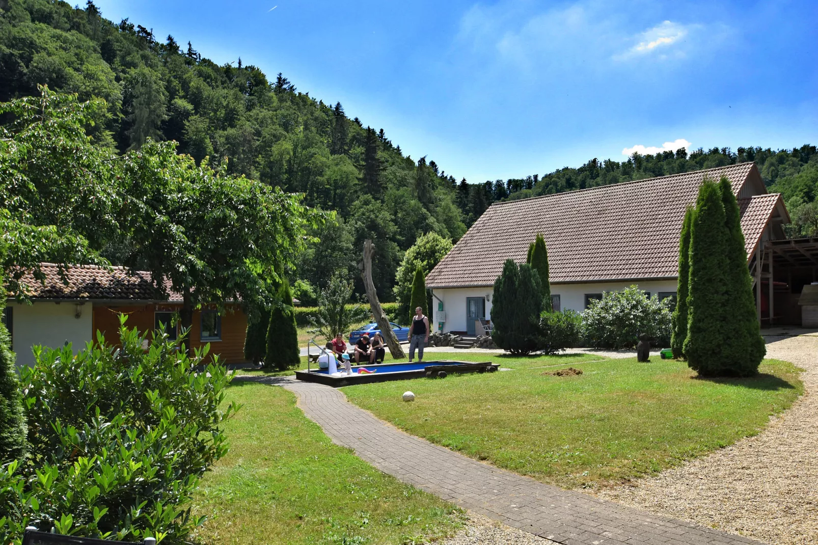 Am Ferienbauernhof - FW 7-View summer