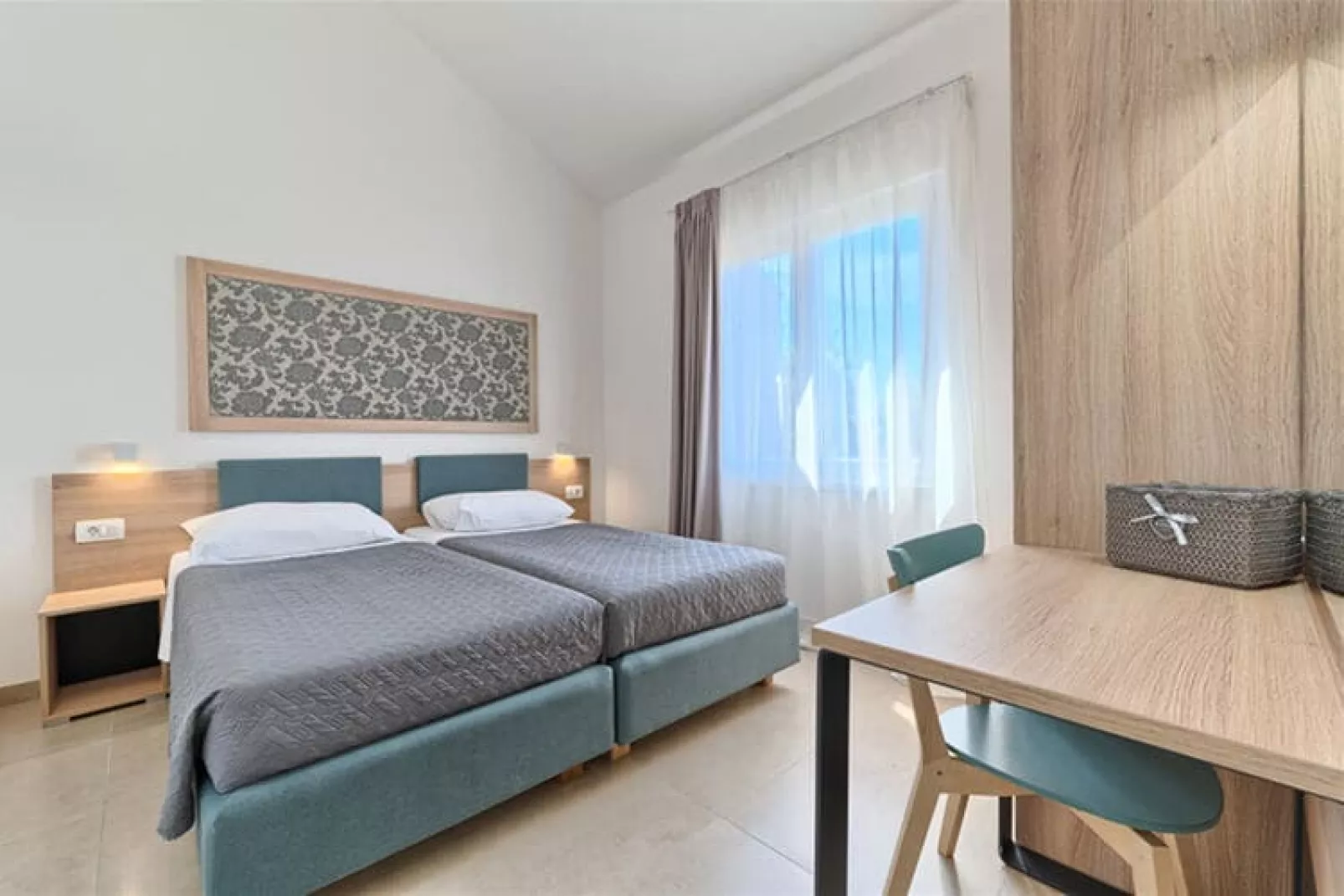 Apartments Medena Trogir - Seget Donji - A2plus2 Superior seaside-Bedroom