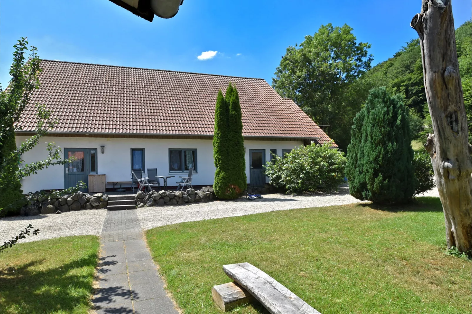 Am Ferienbauernhof - FW 6 und 7-Gardens summer