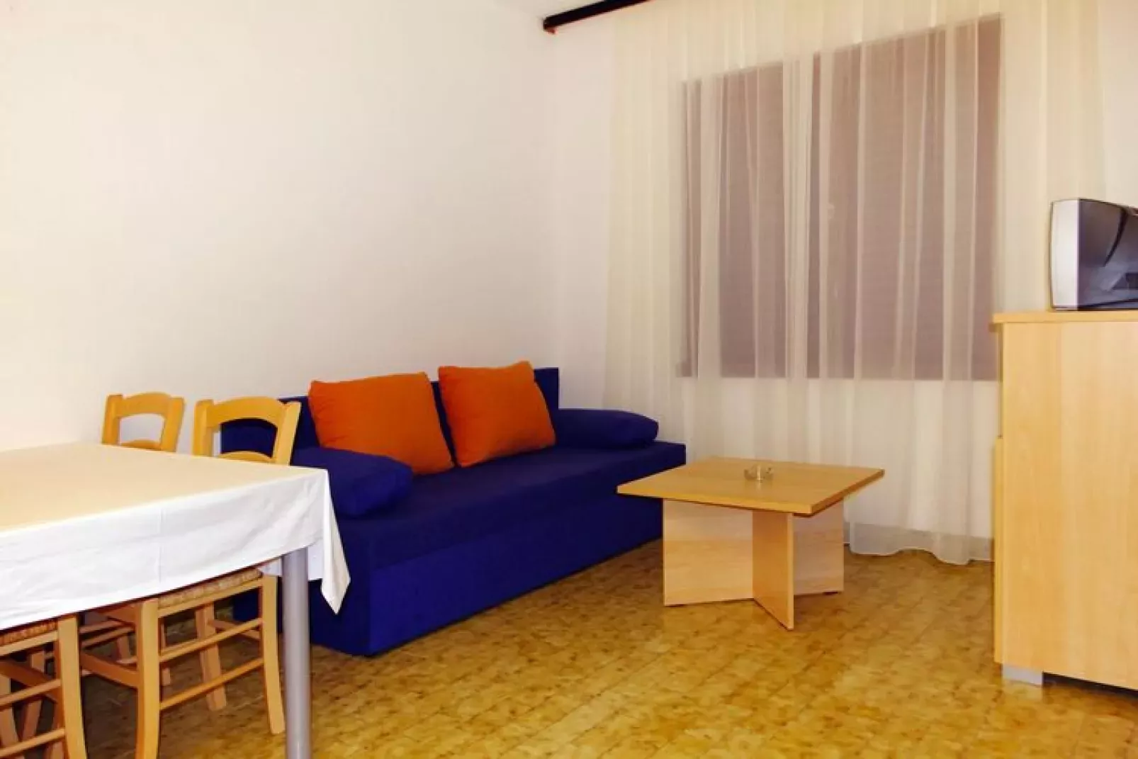 Apartments Medena Trogir - Seget Donji - B4plus1 Superior ca 46 qm für 5 Pers-Wohnzimmer