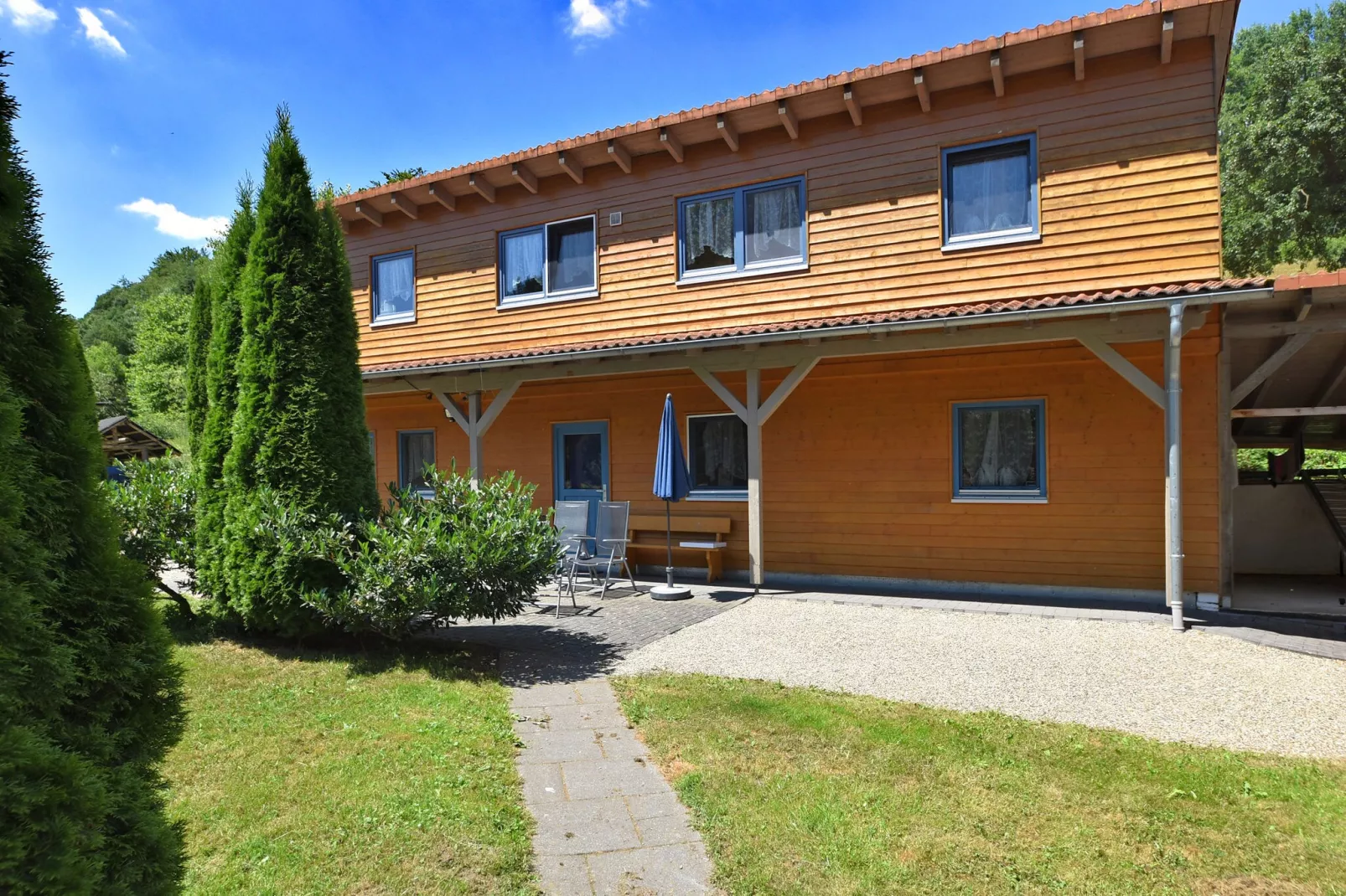 Am Ferienbauernhof - FW 6 und 7-Gardens summer
