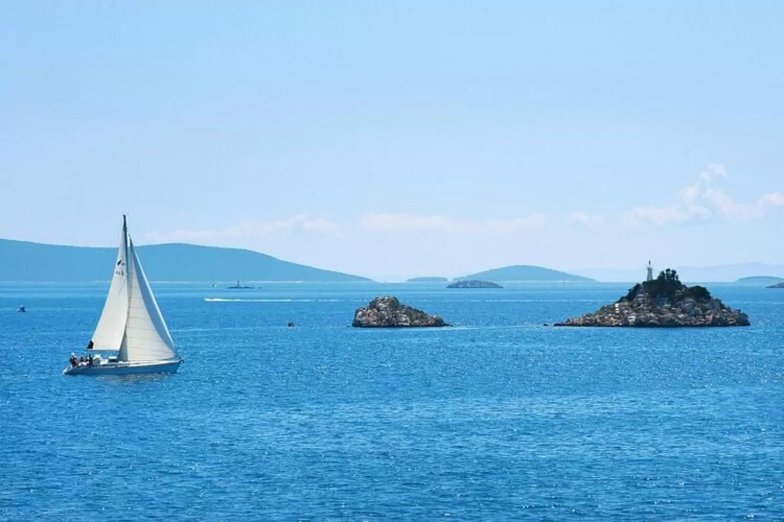 Apartments Medena Trogir - Seget Donji - B4plus1 Superior ca 46 qm für 5 Pers-Wasserblick