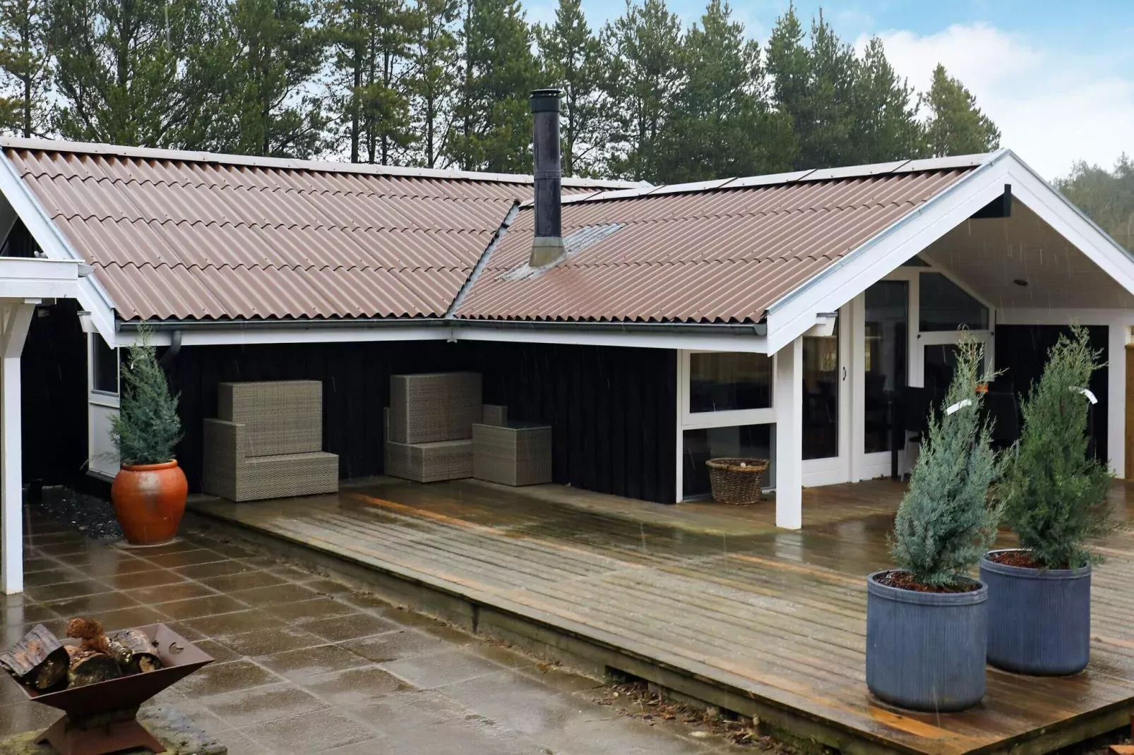 Maison de vacances pour 6 a Brovst