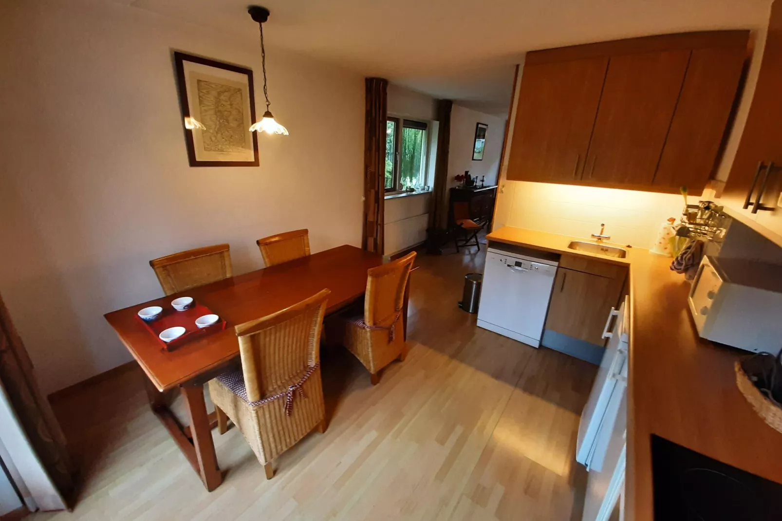 Vakantiewoning Blauw-Esszimmer