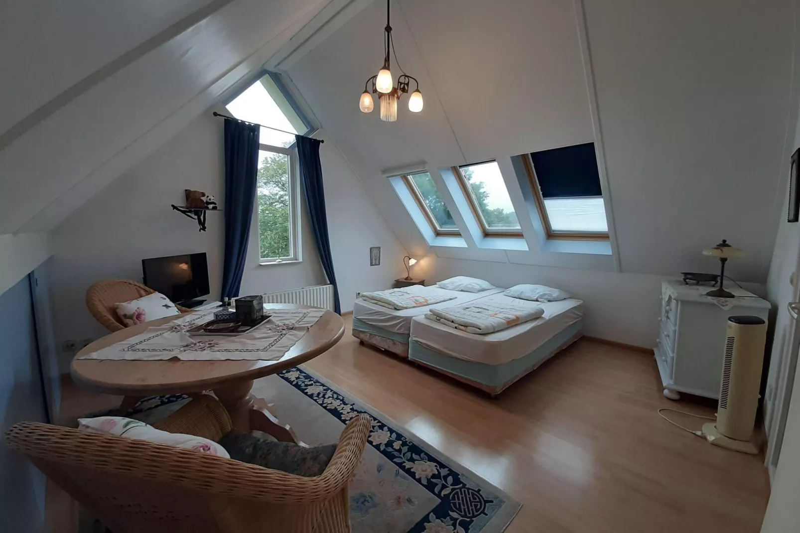 Vakantiewoning Blauw-Schlafzimmer