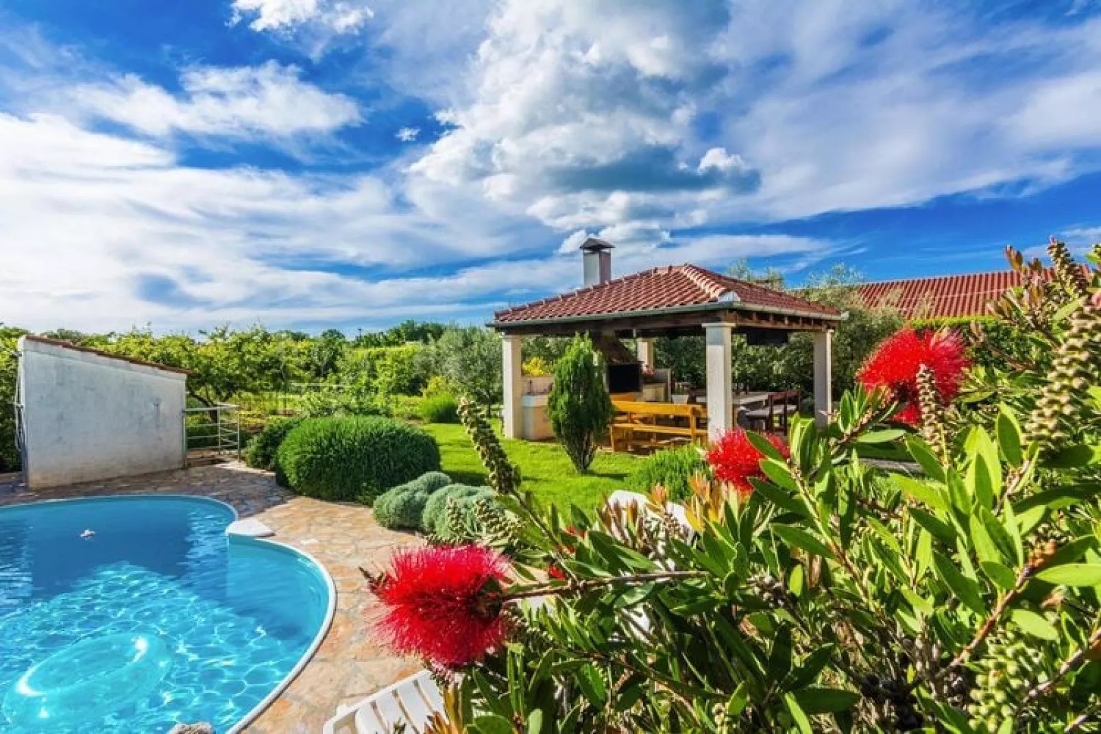 Apartments Albi, Zaton-A5, ca. 35 qm, bei Belegung mit 1-4 Personen-Pool