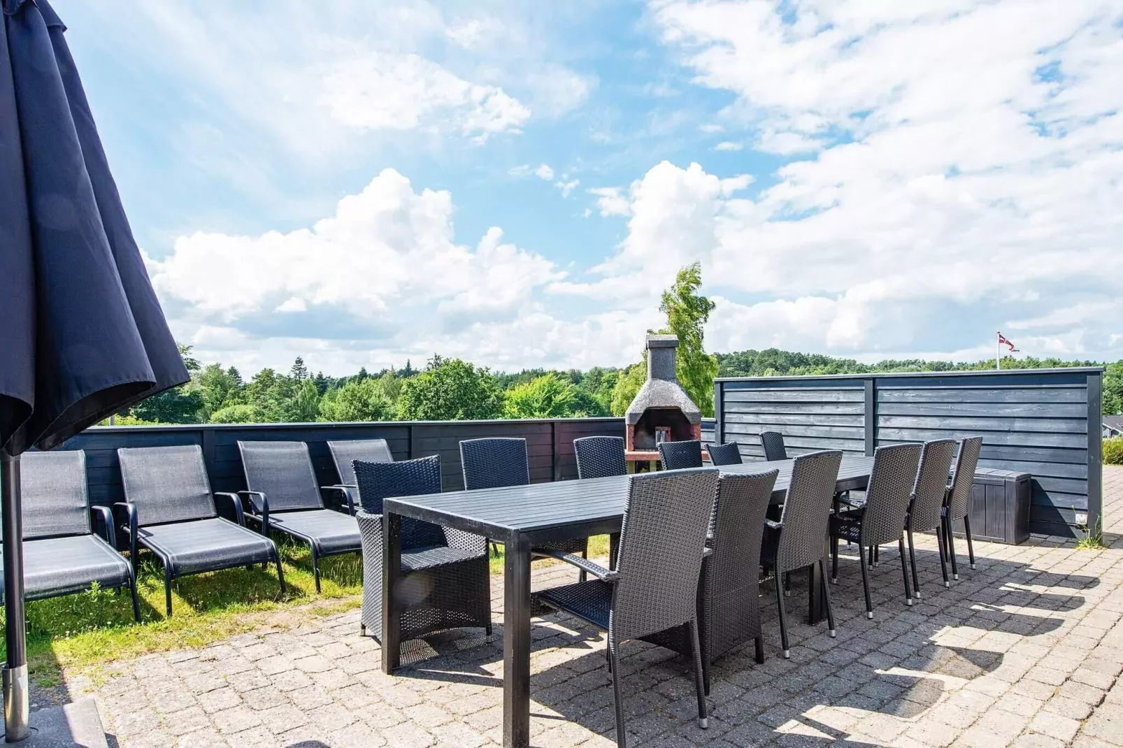12 Personen Ferienhaus in Ebeltoft-By Traum-Aussicht