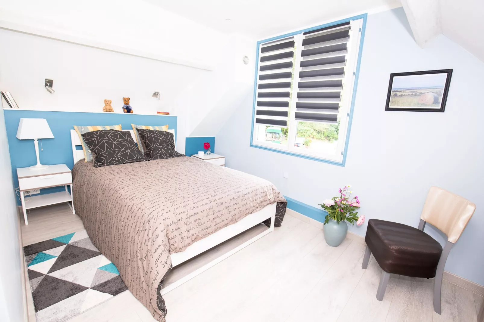 Gite Quineville 4 pers Belle Vue-Bedroom