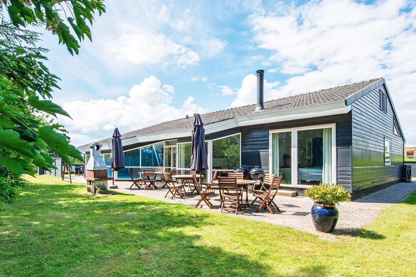 12 Personen Ferienhaus in Ebeltoft-By Traum-Aussicht