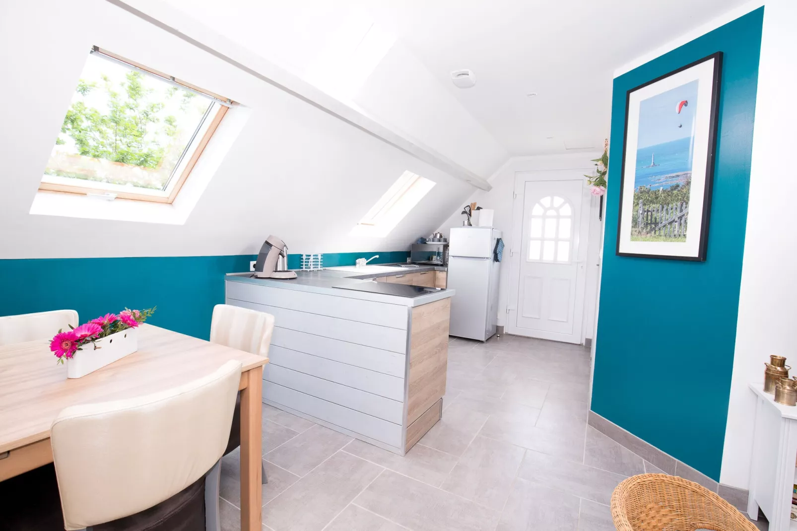 Gite Quineville 4 pers Belle Vue-Kitchen