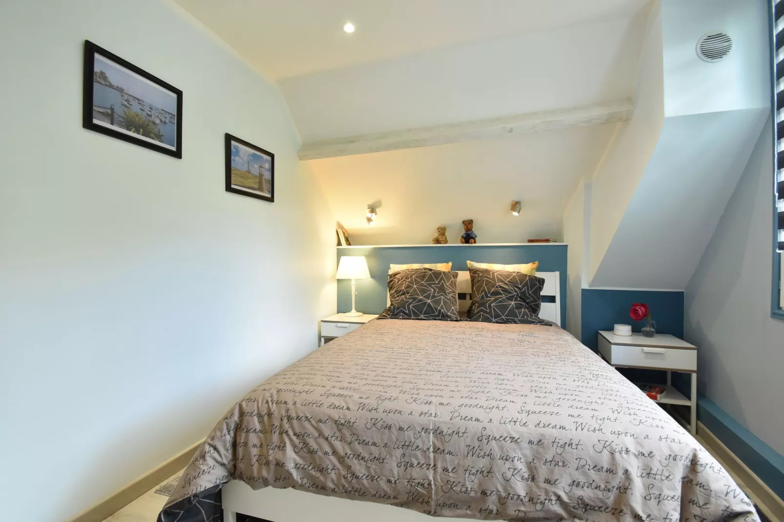 Gite Quineville 4 pers Belle Vue-Bedroom