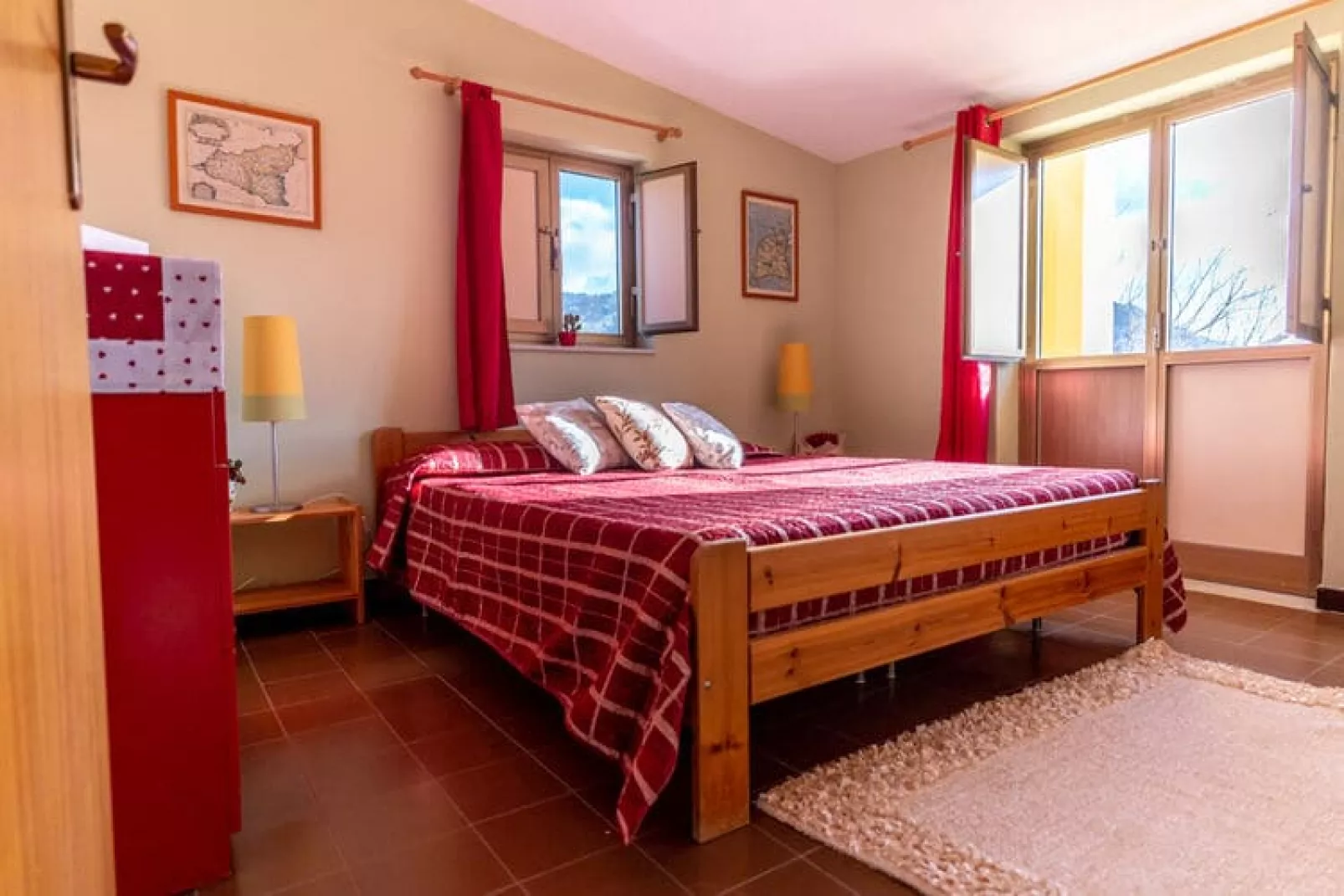 Ferienhaus Casa Mamma Maria Francavilla di Sicilia-Chambre