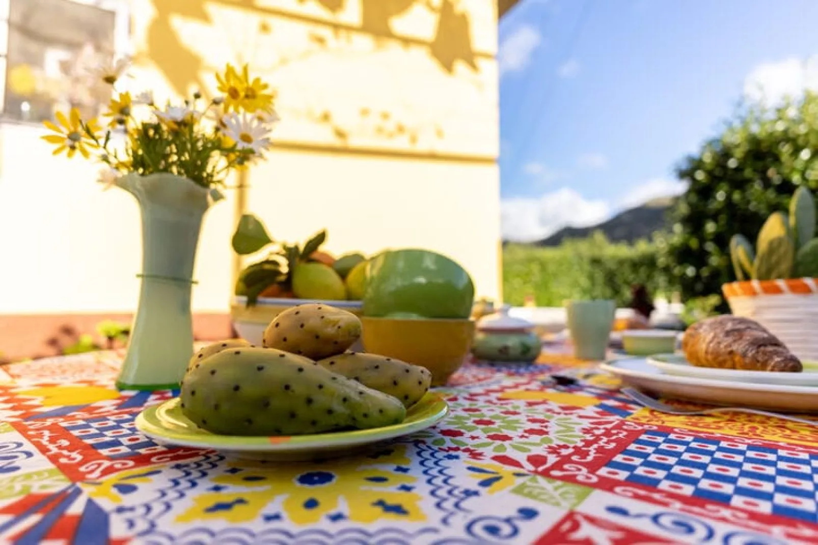 Ferienhaus Casa Mamma Maria Francavilla di Sicilia-Jardin d'été